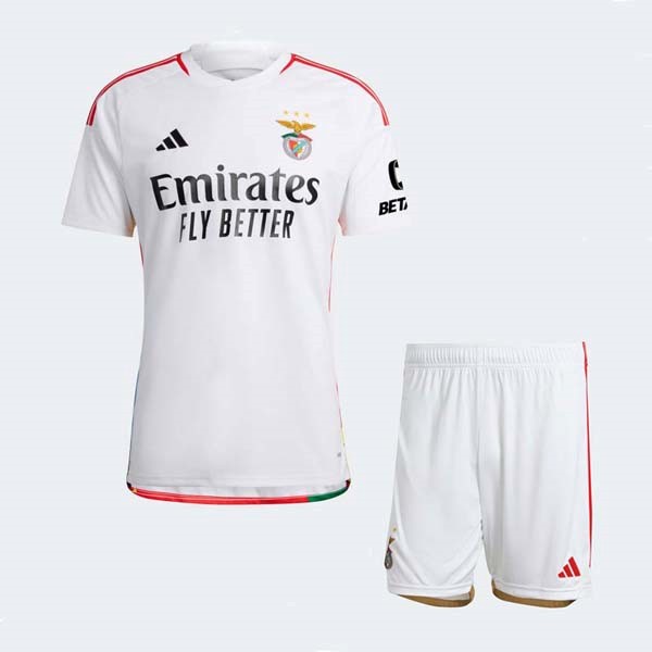 Trikot Benfica Ausweich Kinder 2023-2024